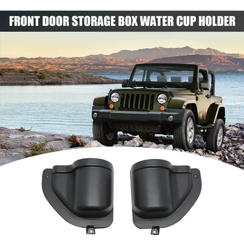 

Pocket Front Door Organizer Storage Caring Space-Saving Personal Cars Accessories for Jeeps Wrangler JL 2018-2020