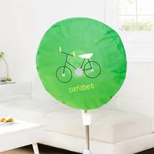 Горячая Мультфильм сидя тип вентилятора крышка круглая ткань художественный стол Пылезащитная Крышка для вентилятора диаметр 50 см