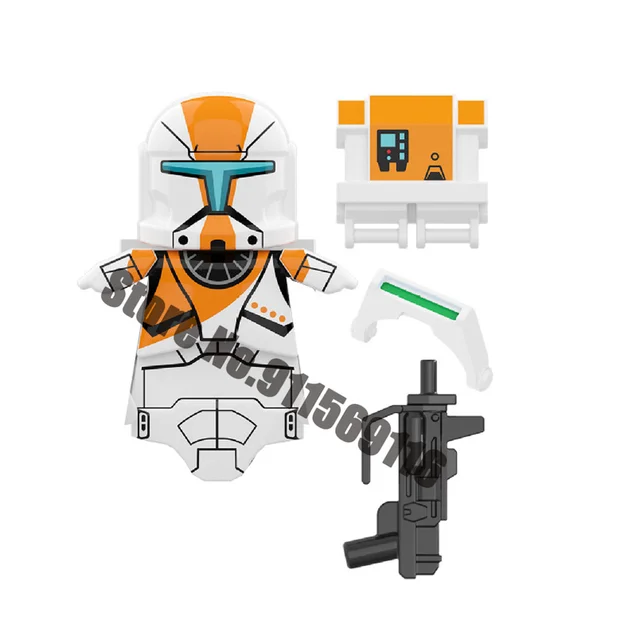Disney Republic Commando 501st Clone Building Blocks Trooper Force 99 Hunter Crosshair Wrecker Echo Cody Rex Star Brick Figure D-XP377