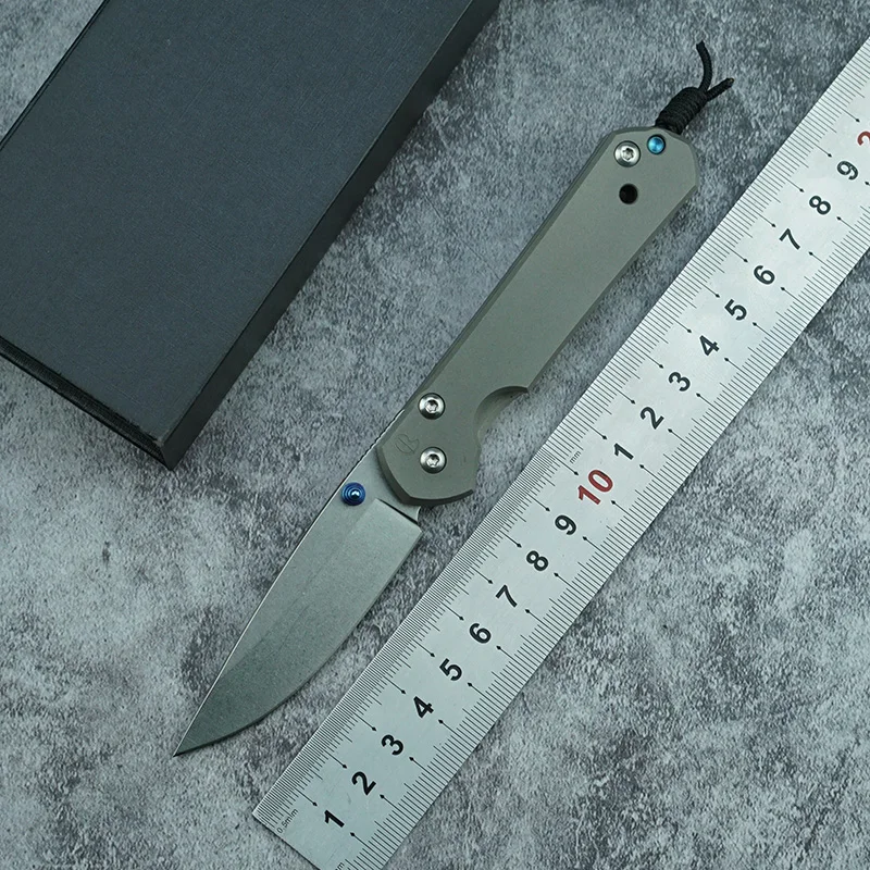 LEMIFSHE маленький нож sebenza 21 подшипник D2 лезвие TC4 рукоятка из титанового сплава