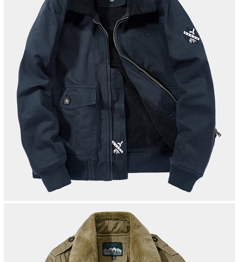 Зимняя военная куртка мужская повседневная Толстая теплая куртка армейские летные куртки воздушная сила карго верхняя одежда флисовая куртка с капюшоном 4XL одежда