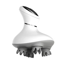 Обновление 3D Водонепроницаемый Электрический массажер для головы беспроводной массаж головы от выпадения волос Вибрация для тела массаж