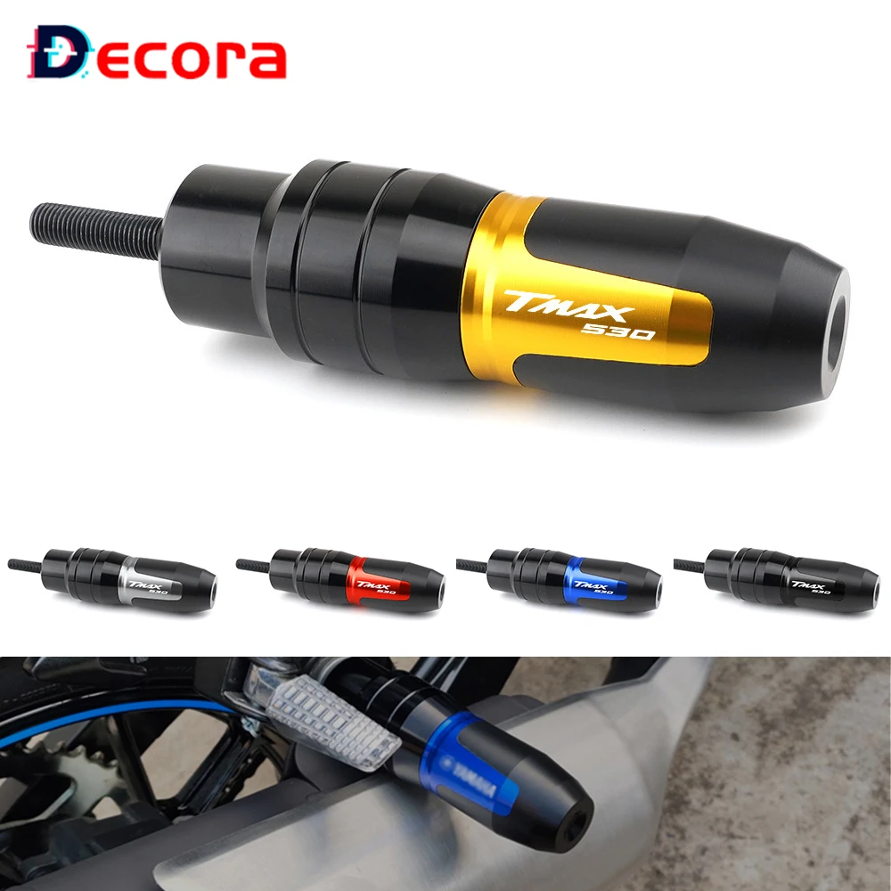 

Logo TMAX530 рамка выхлопных слайдеров, защита от ударов, аксессуары для мотоциклов Yamaha Tmax530 Tmax T-MAX 530 2012-2018 2017 2016
