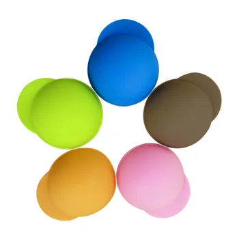 

10pcs Cola Can Lids Reusable Soda Can Covers Silicone Cup Cover Dustproof Leakproof Cup Lids（Random Color)