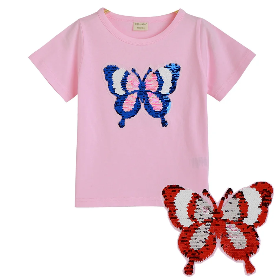 Women's Sequin dinosaur T shirts, baby 