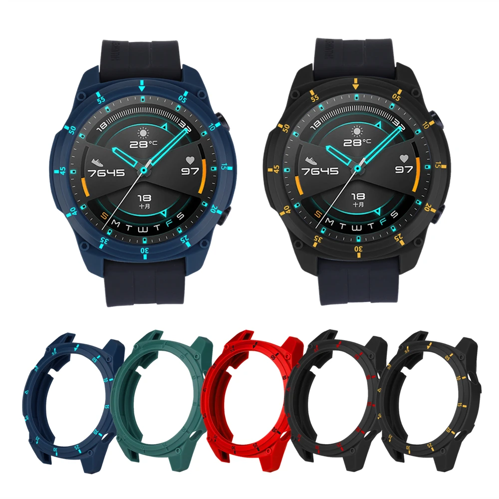 TPU Edge Protector Case Cover for Huawei Watch GT2 46mm - Soft Shell Sleeve