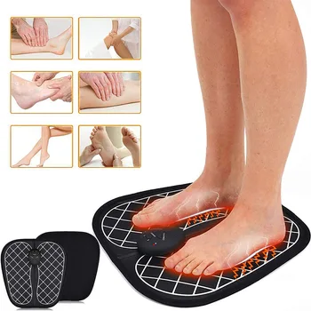 

Electric EMS Foot Massager Feet Muscle Stimulator Foot Massage Mat Improve Blood Circulation Relieve Ache Pain Health Care