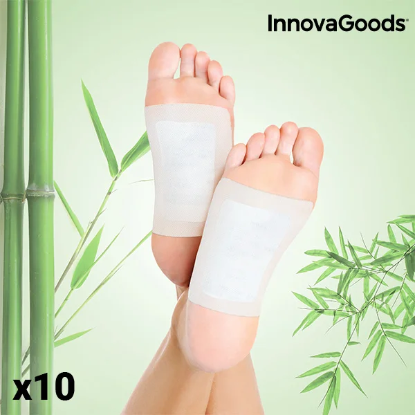 InnovaGoods Detox Foot Patches (Pack of 10) | Автомобили и мотоциклы