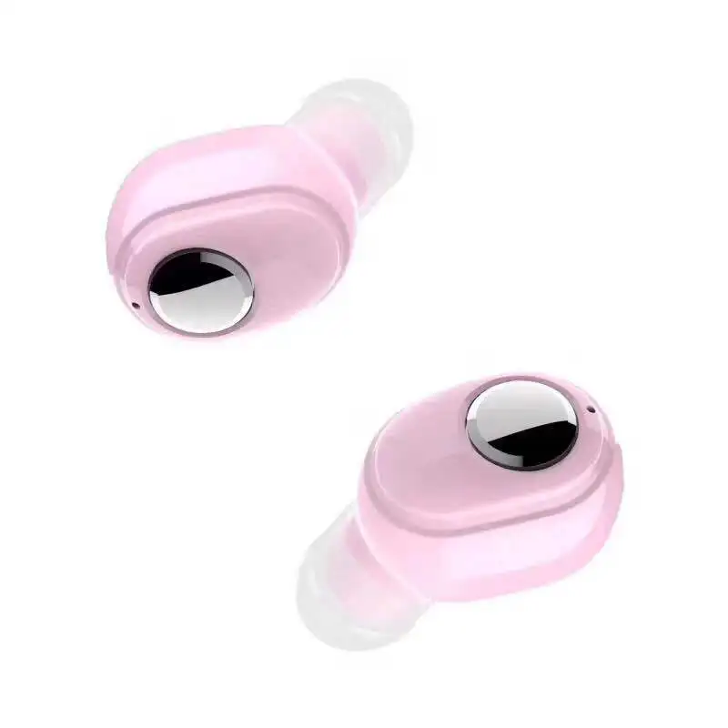 Pink Bluetooth 5,0 наушники-вкладыши мини водонепроницаемые беспроводные наушники-вкладыши сабвуфер наушники JHP-лучший - Цвет: Pink