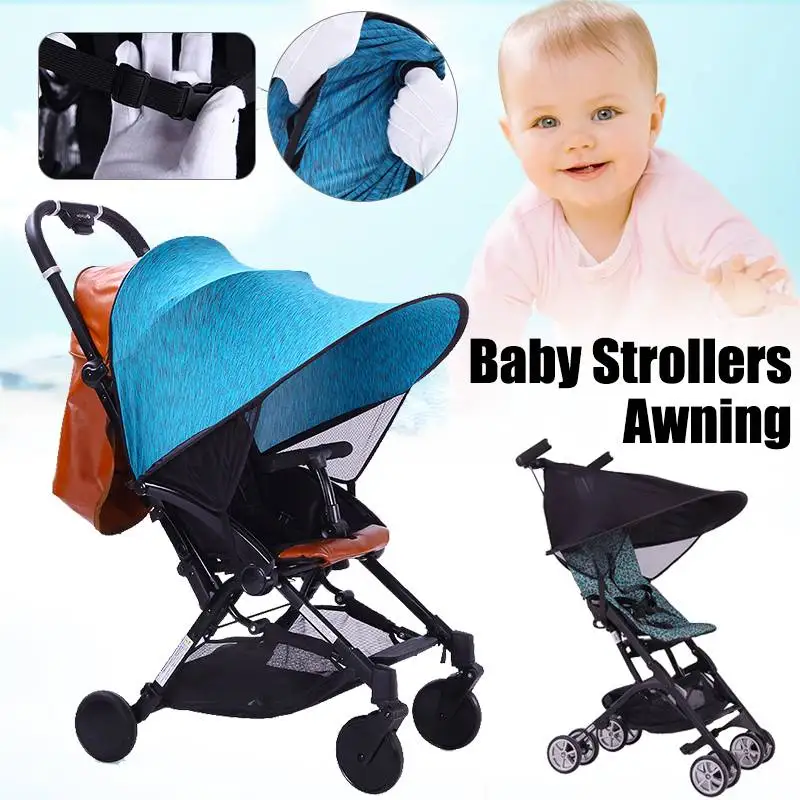 Детская коляска тенты солнцезащитный козырек защита от ультрафиолета, от солнца тенты навесной чехол для коляски Аксессуары для коляски колпачок от солнца капюшон