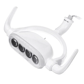 

Dental Chair LED Induction Lamp Teeth Care Light Parts Tool Accessories Shadowless Removable Handle Easy Install Unit 6300K 15W