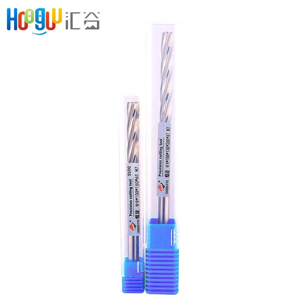 LengthenReamerHighQualityHRC50H76FlutesSpiralMachineReamer