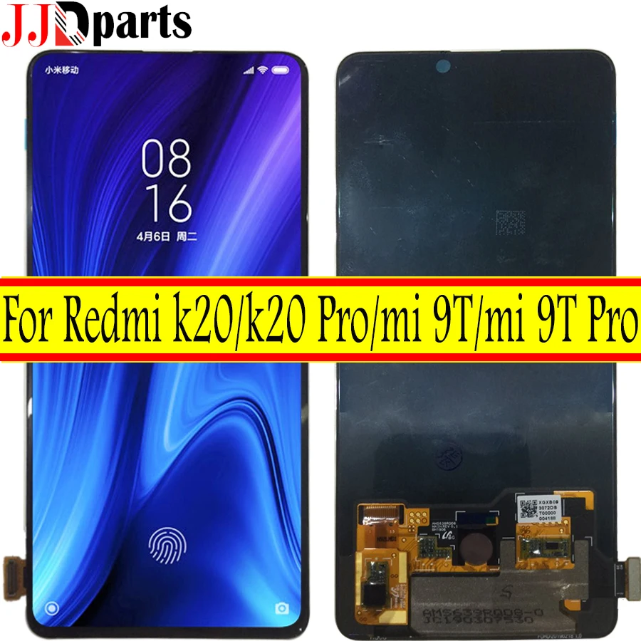 AMOlED для xiaomi Red mi K20 Pro lcd mi 9T Pro дисплей кодирующий преобразователь сенсорного экрана в сборе для xiaomi Red mi K20 lcd mi 9T lcd дисплей