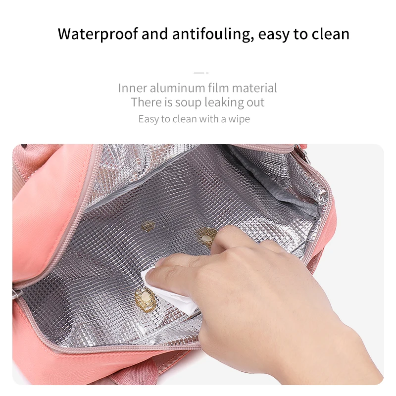 KYSUN Sac à Déjeuner Pour Enfant Imperméable Et Isotherme Sac