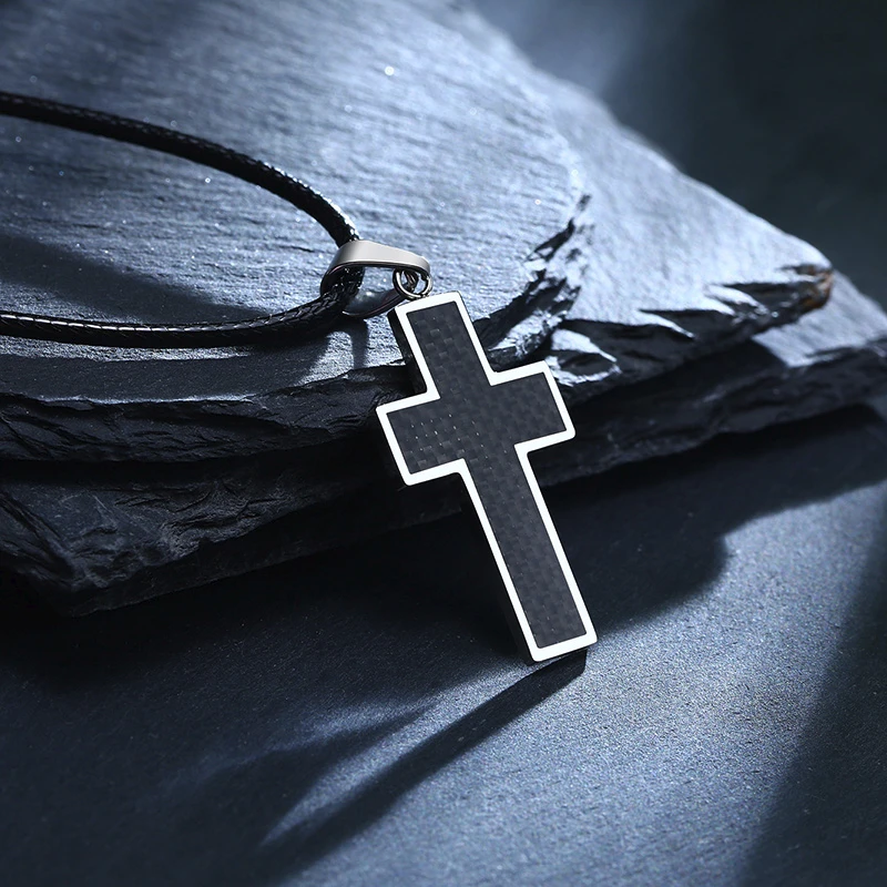 Kalung Salib Pria, Liontin Salib Latin 