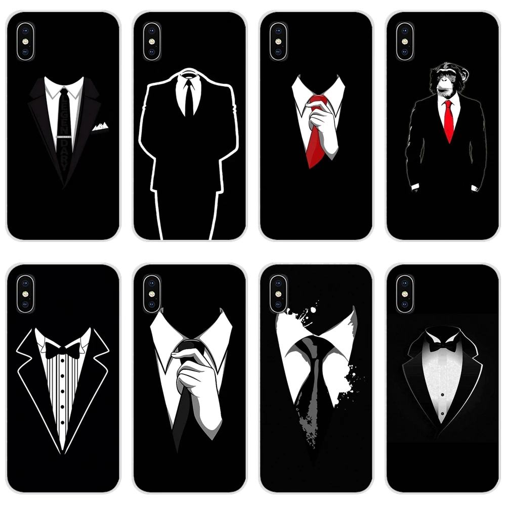 Аксессуары для телефона чехлы мужского костюма рубашка галстук Huawei Y5 Y6 Y7 Y9 Prime Pro