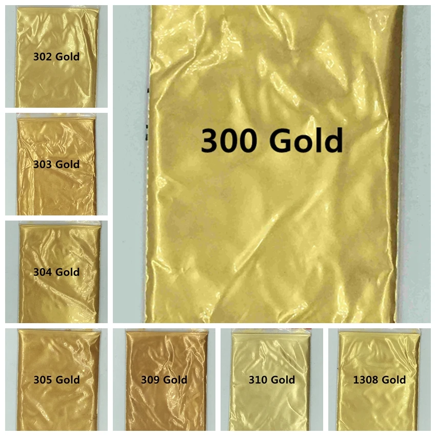 50g Mica Gold powder Pigment for DIY decoration Paint Cosmetic Metal Gold Dust Soap Dye