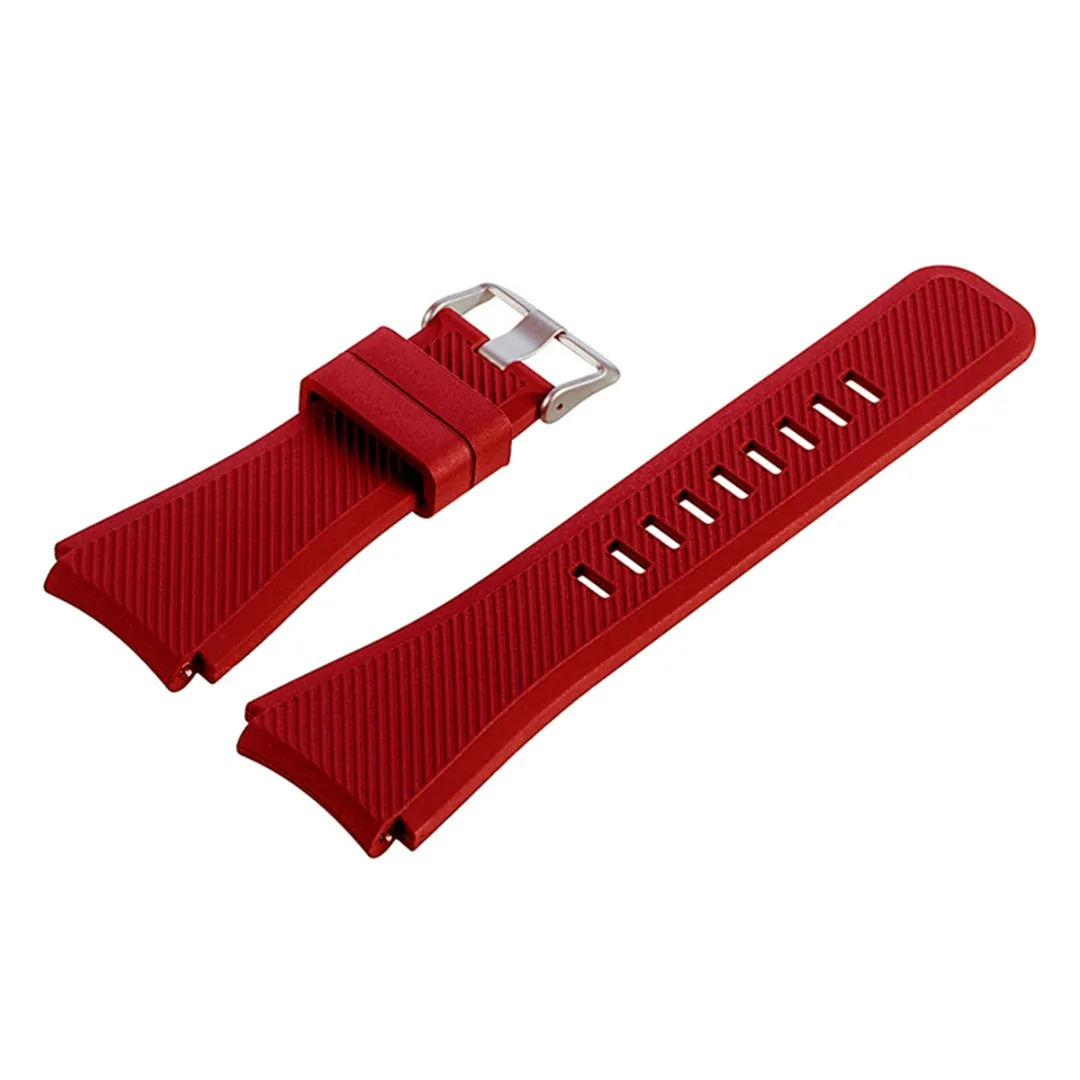 Sport Soft Silicone Strap for Samsung Gear S3 Frontier Classic Watch Band Replacement Pure Color Smart Wristband Bracelet