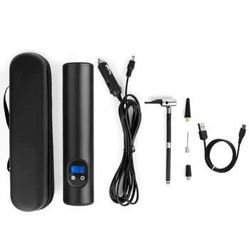 

Electric Bicycle Car Air Pump Rechargeable Tire Inflator Wireless Compressor Digital Tyre Pump Bicycle Cycling Handheld Air Pump