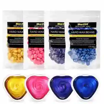 

Unisex Paperless Hair Removal Pearly-lustre Depilatory Wax Pellet Hard Wax Beans No Strip Hard Wax Beads