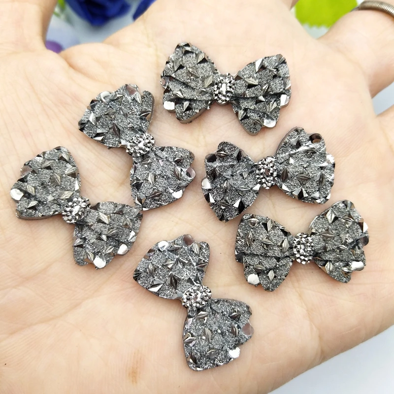 20 шт яркие DIY плоские с задней стороны смолы бабочка-узел мобильного телефона/шпилька декоративное произведение искусства, 14 мм* 22 мм