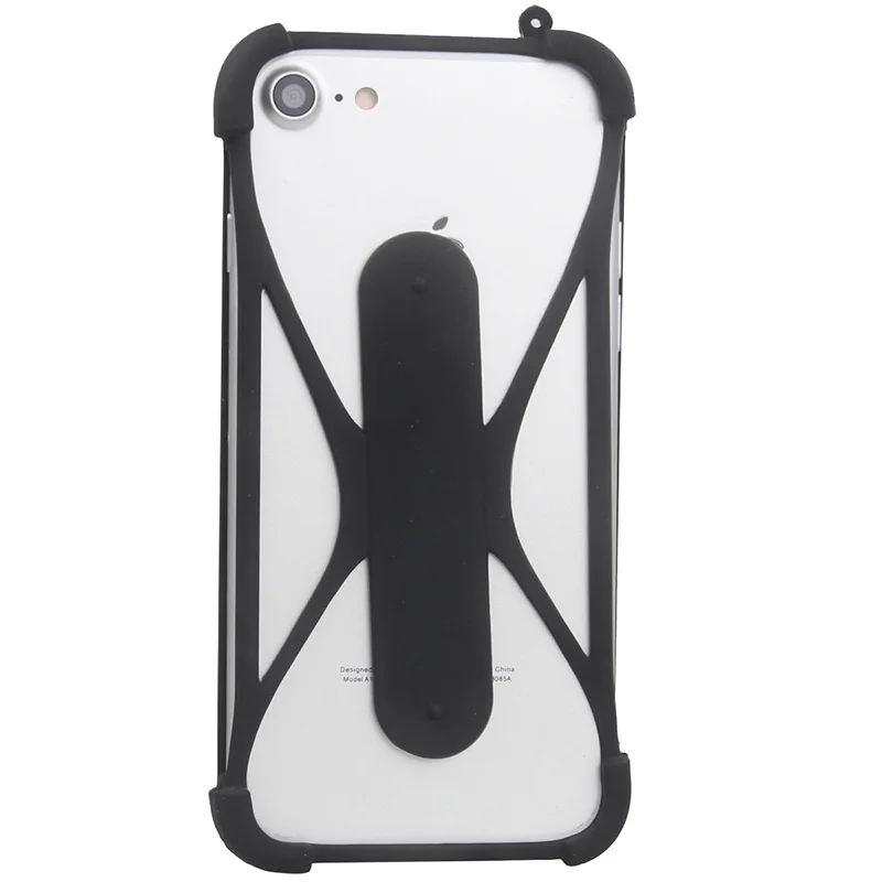 Черный Универсальный мягкий силиконовый чехол-бампер для мобильного телефона Umi C Note 2 Plus E S2 Lite Z Pro Z1 Z2 - Цвет: Черный