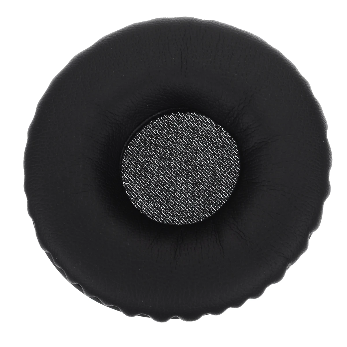 1 Pair Black Replacement Ear Pads Headphones Pads Leather Foam Cover Repair Earpads Fit For AKG N60NC Headphones