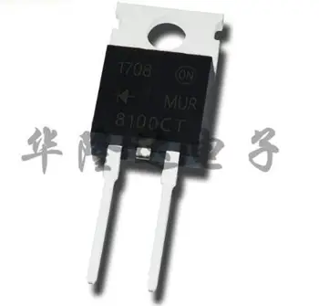 

10pcs/lot MUR8100CT U8100 TO-220-L2 Single Diode / Rectifier