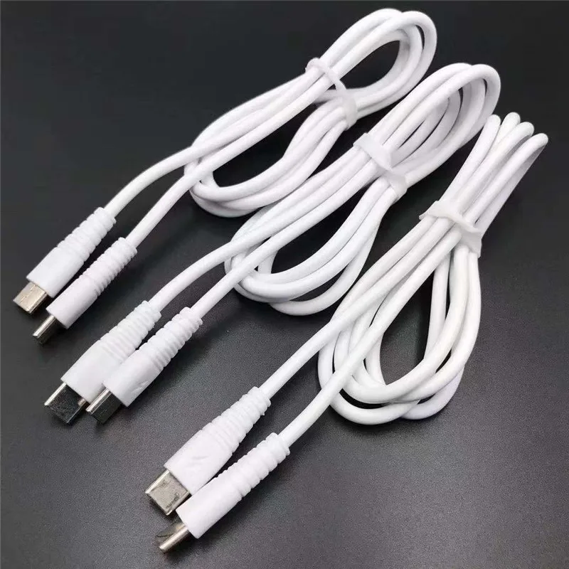 100 шт/партия USB C к USB C type C кабель папа к мужчине 5А PD Быстрая зарядка данных зарядный кабель для MacBook Pro для samsung для Googl
