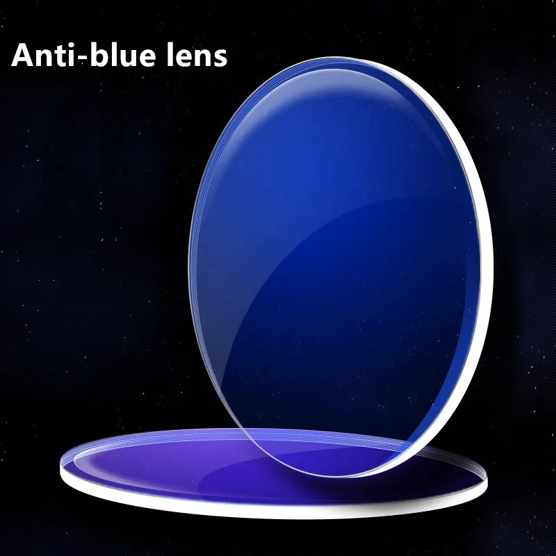 

1.56 Anti-Blue Ray Single Vision Aspheric Optical Lenses Prescription Vision Correction Computer Reading Lens for women and men