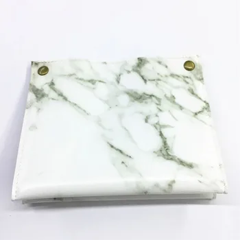 

Office Decoration Kitchen Home Dispenser Car Marble Pattern Tissue Box PU Leather Fashion Portable Case Nordic Style Holder