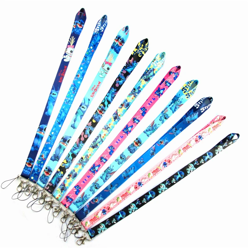 The New Anime Cute Cartoon Neck Strap Lanyard for keys ID Card Gym Mobile Phone Straps USB badge holder DIY Hang Rope