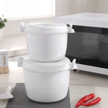 

Portable Microwave Oven Rice Cooker Multifunctional Steamer Thermal Insulation Bento Lunch Box Food Grade PP Steaming Utensils