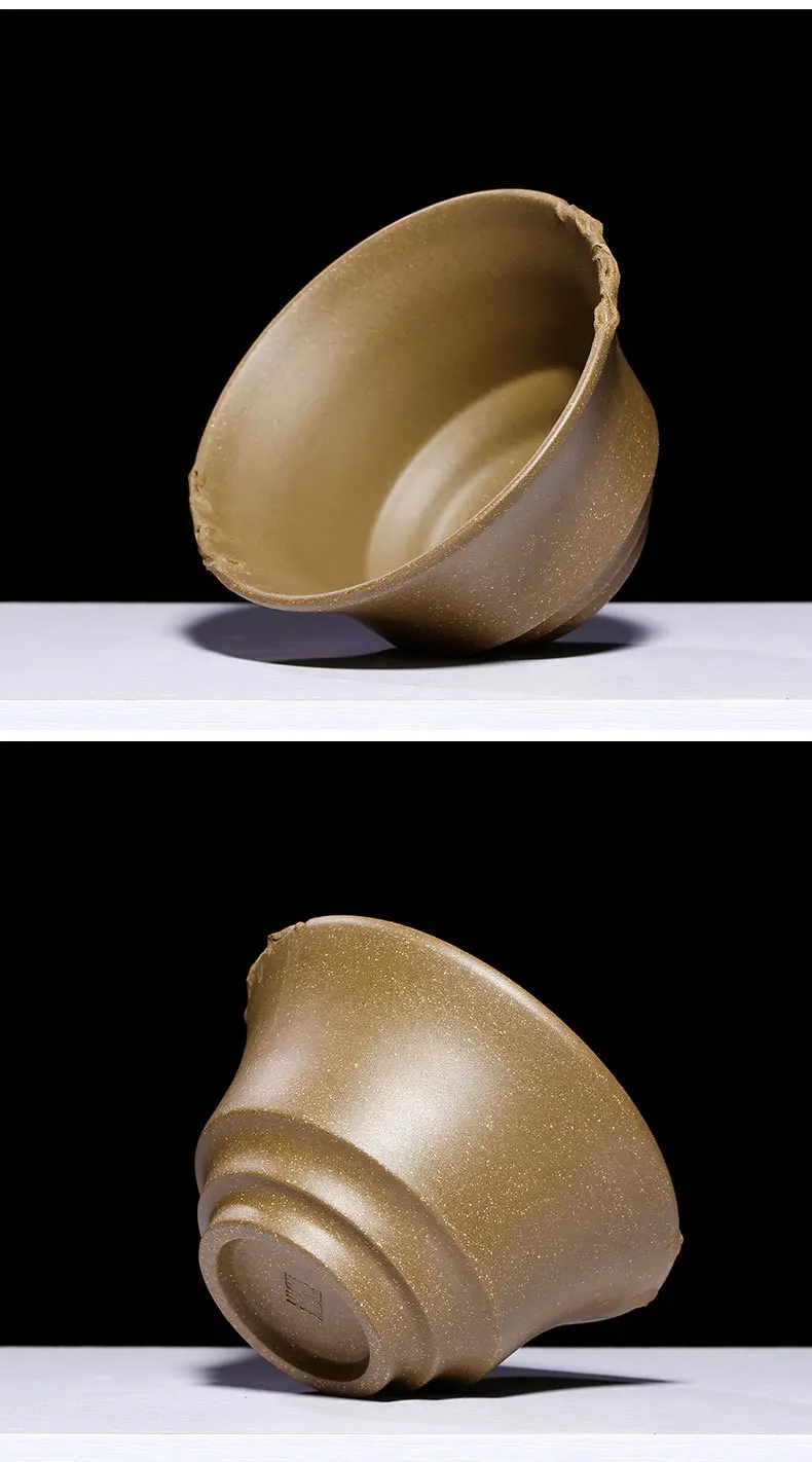 Yixing Clay Tureen Entirely Handmade Genuine Product Three-force Bowl Segment Mud with Frog And Office Kung Fu Tea Set