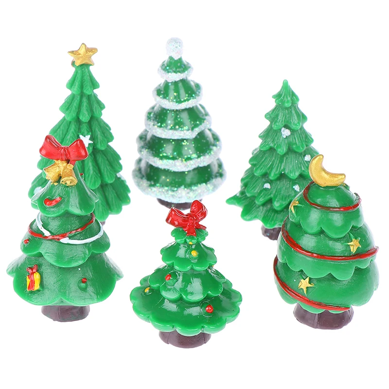 Горячая продажа 1 шт. Рождественские елки подарочные фигурки сказочные садовые