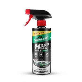 

Ceramic Spray Coating Car Polish Spray Sealant Top Coat Quick Nano-Coating 500ML Quick Coat Ceramic Waterless Wash Shine Protect