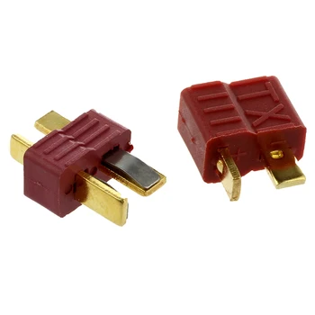 

RC Model Toys Battery Y309 Deans Type T Plug Anti-skid M/F Connector 10 Pairs