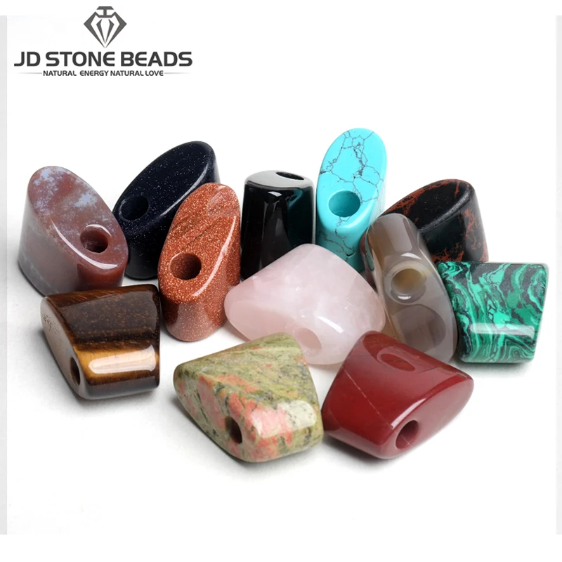 

Big Holes Beads Fan Shape