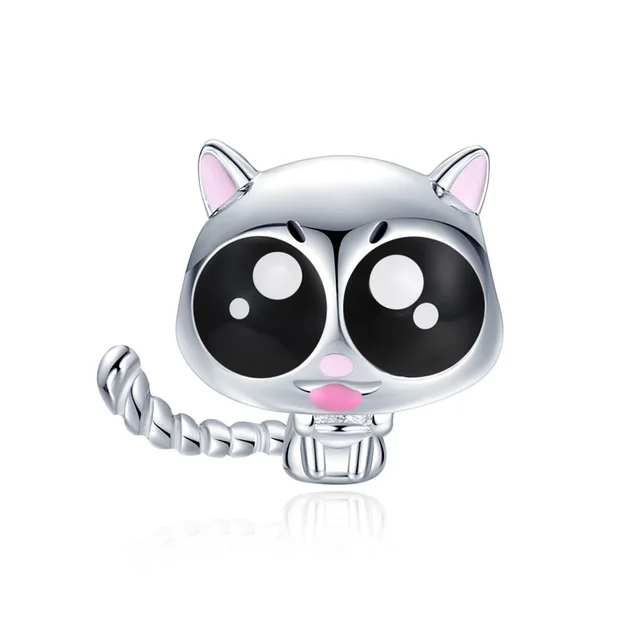 Genuine 925 sterling silver marine animal hanging bead pendant suitable for original Pandora bracelet ladies fashion jewelry CMC055