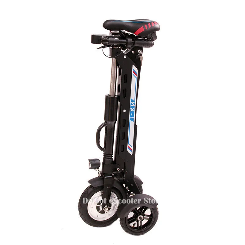 Daibot 3 Wheel Electric Scooter Mini Electric Bicycles 10 Inch 350W 36V Quick Foldable Portable Electric Bikes Adults Women (28)