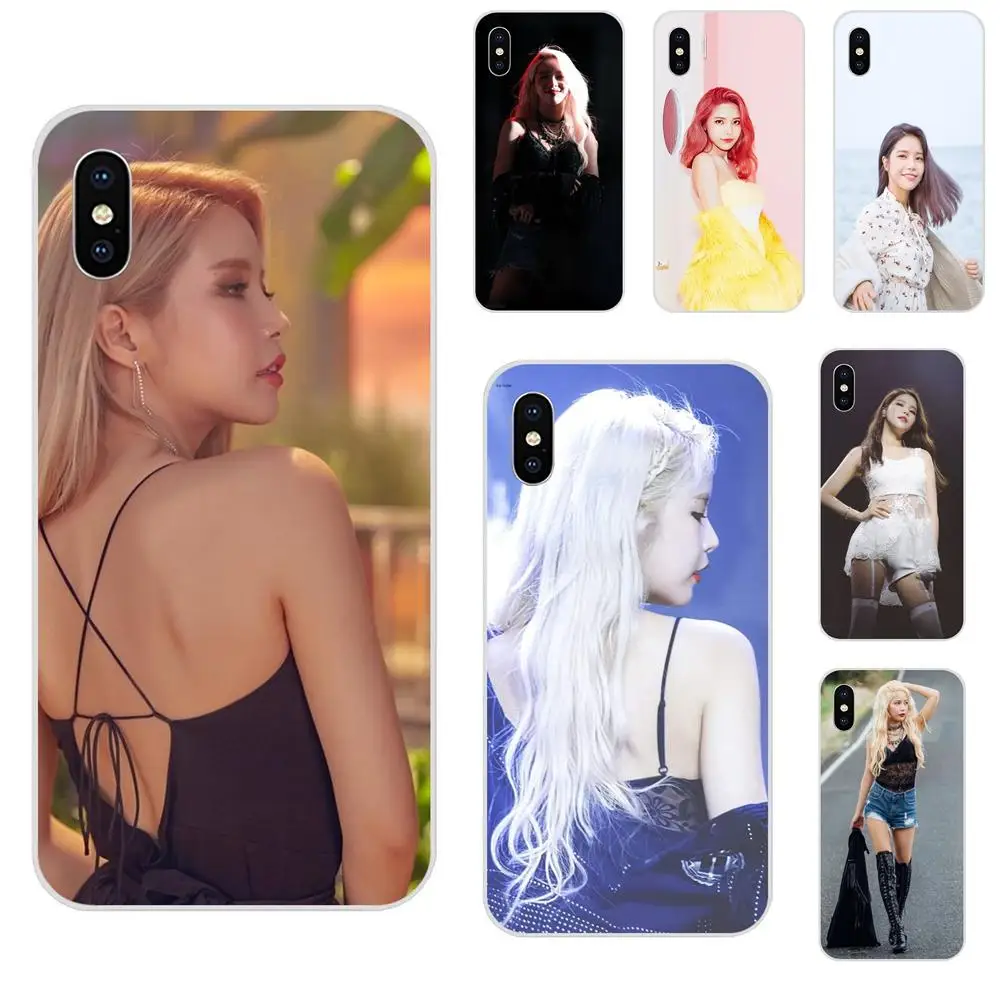 

For Galaxy Grand A3 A5 A7 A8 A9 A9S On5 On7 Plus Pro Star 2015 2016 2017 2018 Transparent Coque Phone Cover Case Mamamoo Solar