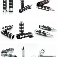 1 дюймов 25 мм хромированные рукоятки мотоцикл руль универсальный для Harley/Yamaha/Suzuki