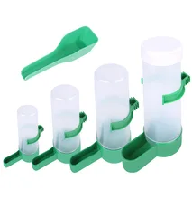 

Bird Feeder Waterer Automatic Seed Water Drinker Cage For Pet Parrot Cockatiel Canary Dispenser Pet Bird Supplies