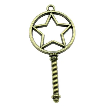 

Malzahar 10 Pieces Magic Wand Epoxy Alloy Frame Jewelry Findings Components Diy Jewelry Making Accessories