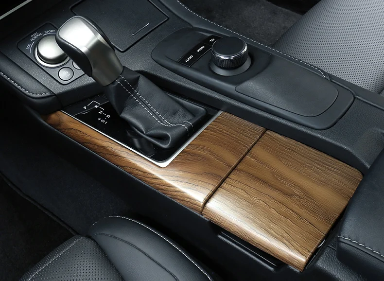 Lsrtw2017 для Lexus Es ES200 250 300h Автомобильная Шестерня подлокотник приборной панели древесины зерна интерьера Аксессуары для формовки