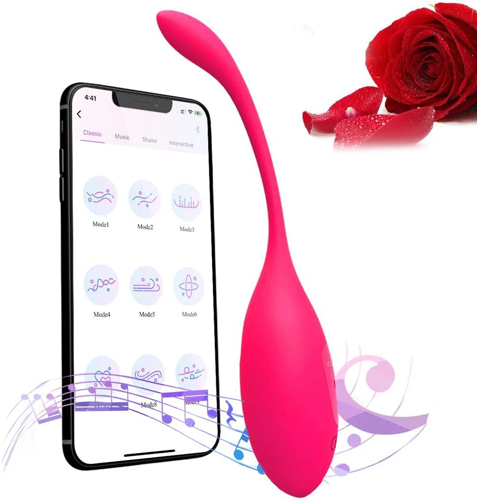 Wireless APP Remote Control Vibrator Vagina Shrinking Kegel Ball G-Spot Clitoris Stimulator Vibrating Egg Sex Toys for Women 3