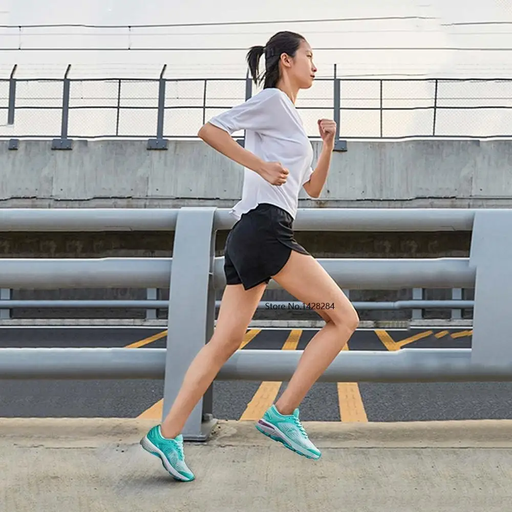 Новые мужские спортивные кроссовки Высокая поглощение энергии дышащая мужская обувь для бега женские легкие кроссовки