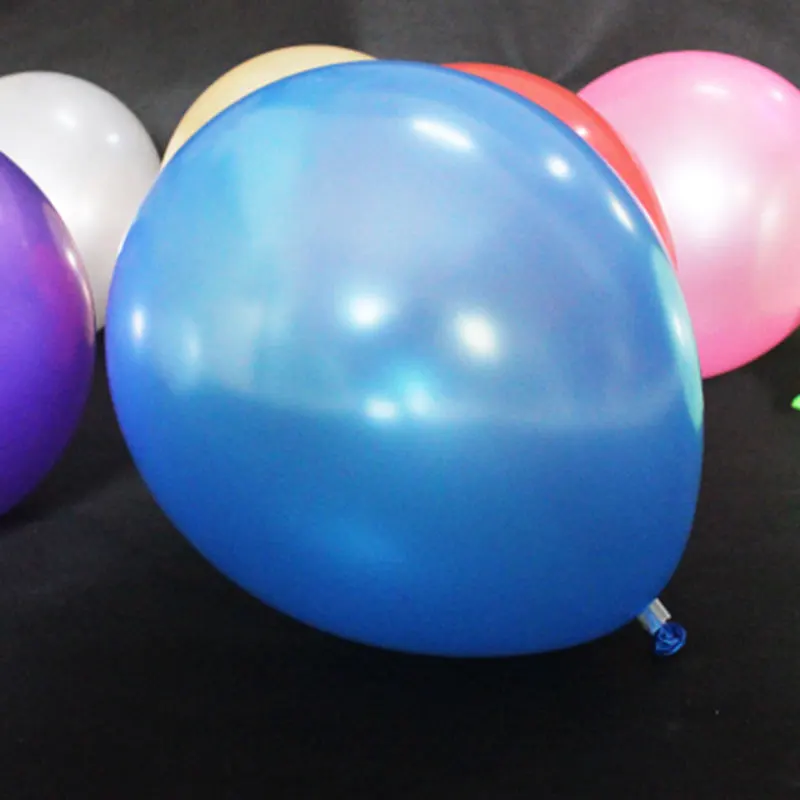 100 шт./компл. надувные воздушные шары 10 дюймов сплошной цвет надувной круглый