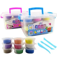 24 Color Slime Supplies Gifts For Kids Soft Clay DIY Kit Sensory Play Stress Relief Toy Stretchy Soft Tool Creative For Kid Gift 1