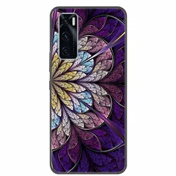 Marble Soft Silicone Cartoon Phone Case - Cute Design Cover for Vivo Y70 (37)